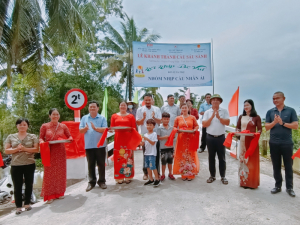 KHÁNH THÀNH CẦU SÁU SÀNH - HÒA AN, PHỤNG HIỆP, HẬU GIANG