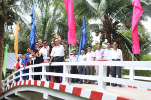 KHÁNH THÀNH CẦU HOÀNG HIỆP - TT CÁI NHUM, MANG THÍT, VĨNH LONG