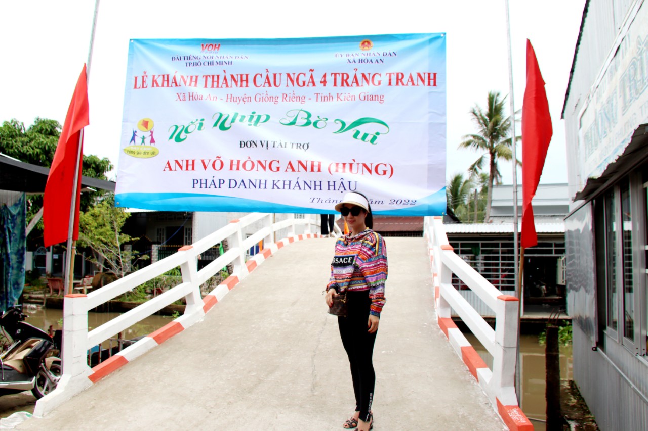 KHÁNH THÀNH CẦU NGÃ TƯ TRẢNG TRANH - HÒA AN, GIỒNG RIỀNG, KIÊN GIANG