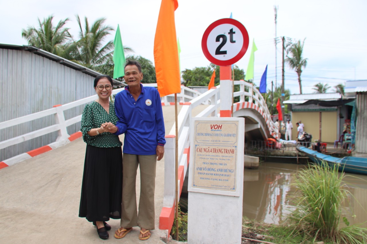 KHÁNH THÀNH CẦU NGÃ TƯ TRẢNG TRANH - HÒA AN, GIỒNG RIỀNG, KIÊN GIANG