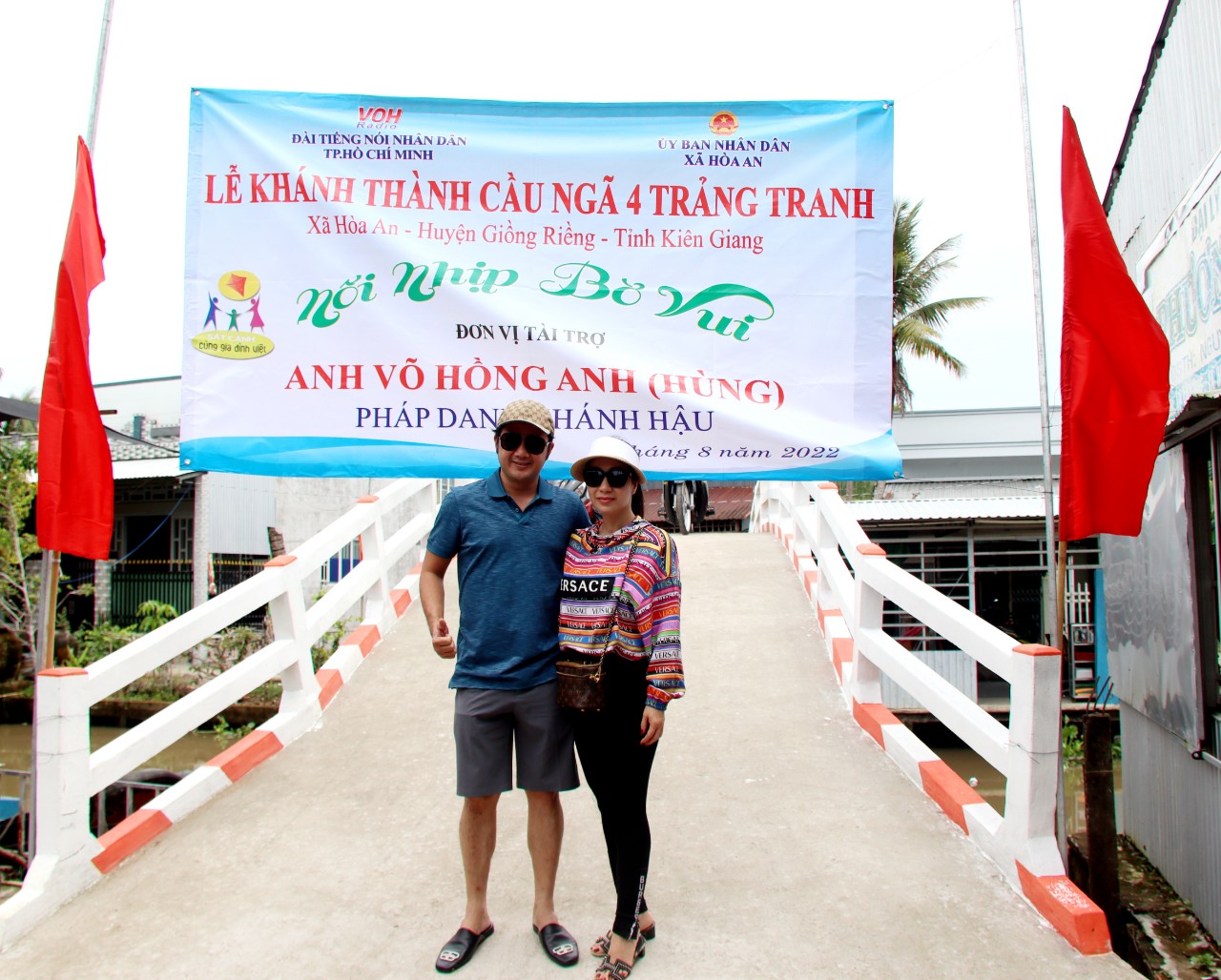 KHÁNH THÀNH CẦU NGÃ TƯ TRẢNG TRANH - HÒA AN, GIỒNG RIỀNG, KIÊN GIANG
