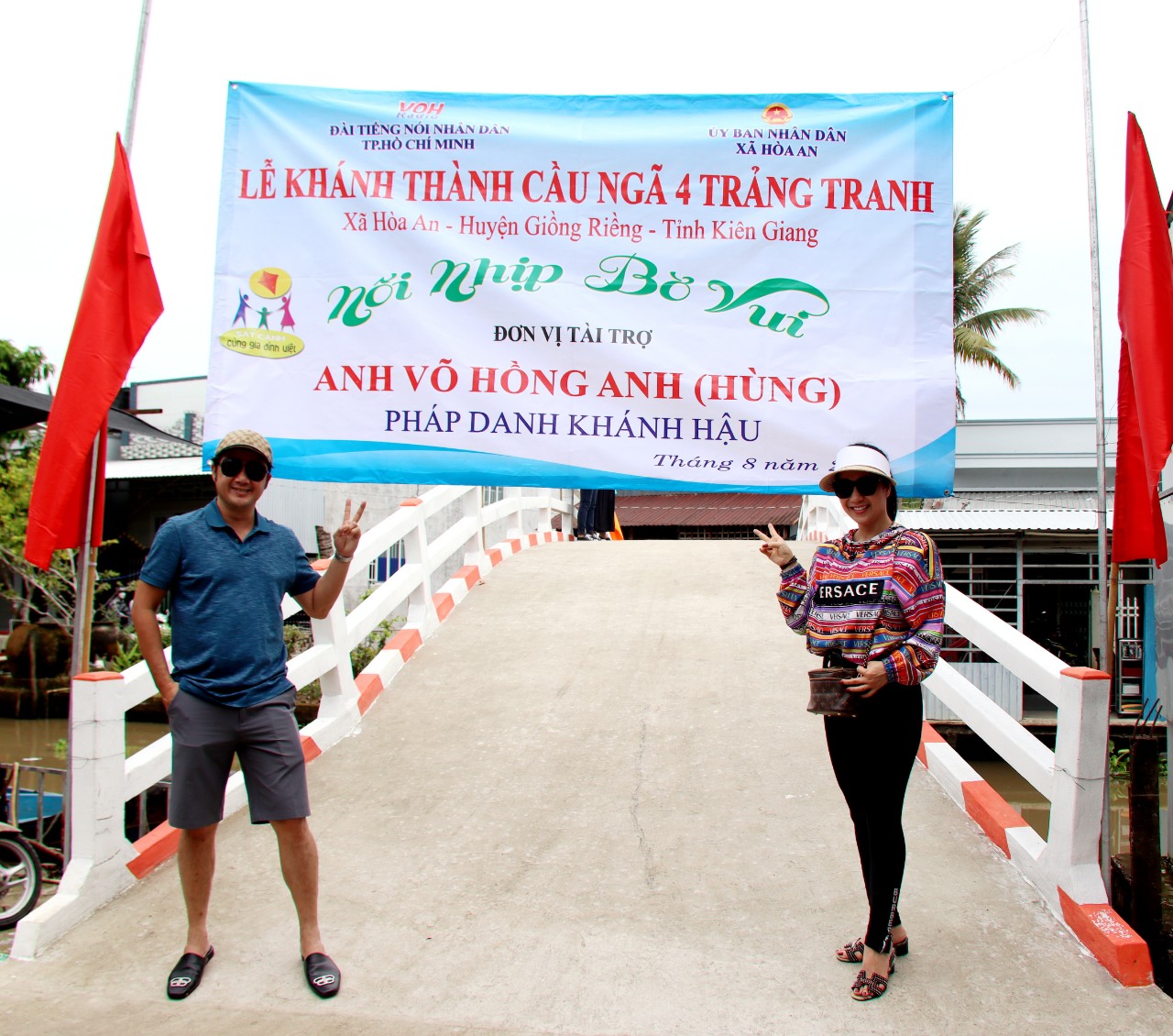 KHÁNH THÀNH CẦU NGÃ TƯ TRẢNG TRANH - HÒA AN, GIỒNG RIỀNG, KIÊN GIANG
