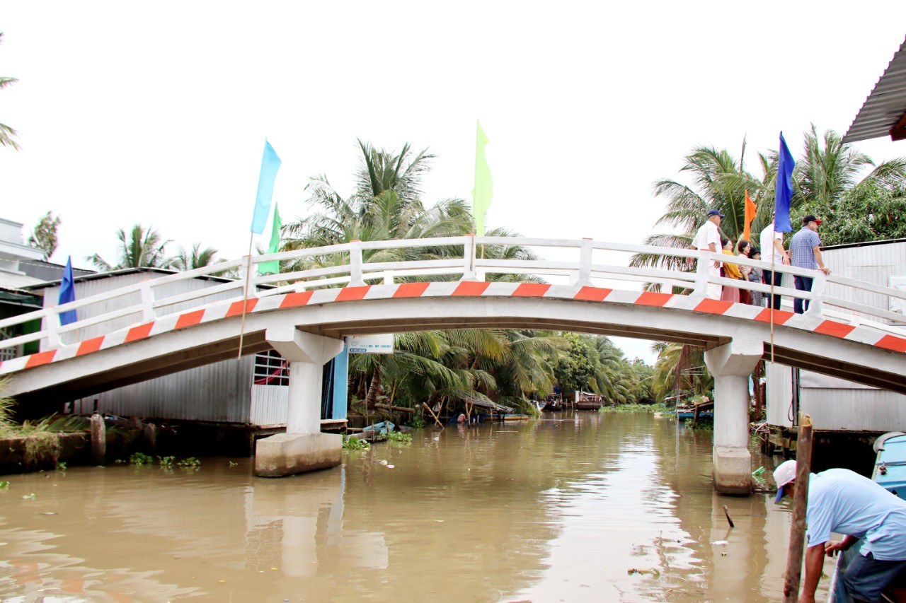 KHÁNH THÀNH CẦU NGÃ TƯ TRẢNG TRANH - HÒA AN, GIỒNG RIỀNG, KIÊN GIANG
