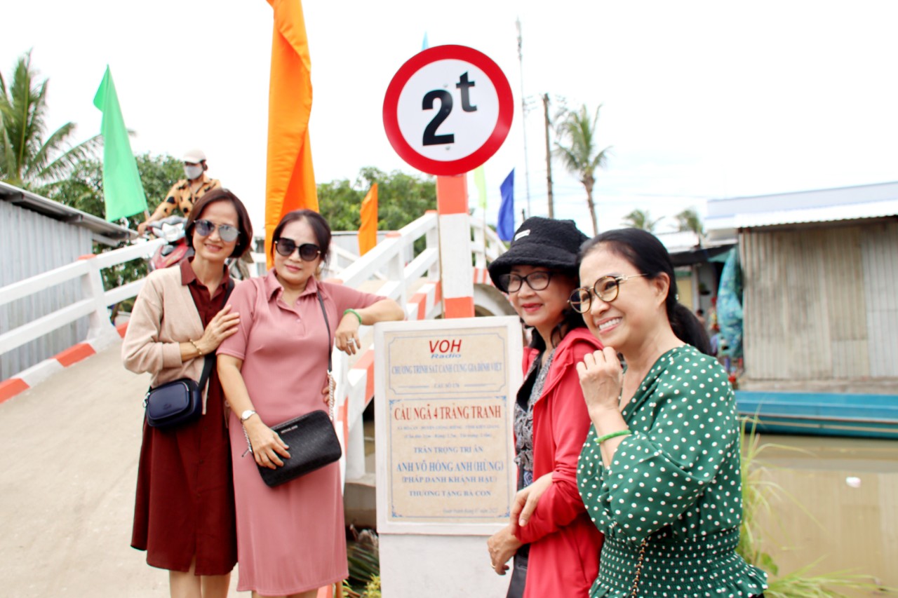 KHÁNH THÀNH CẦU NGÃ TƯ TRẢNG TRANH - HÒA AN, GIỒNG RIỀNG, KIÊN GIANG