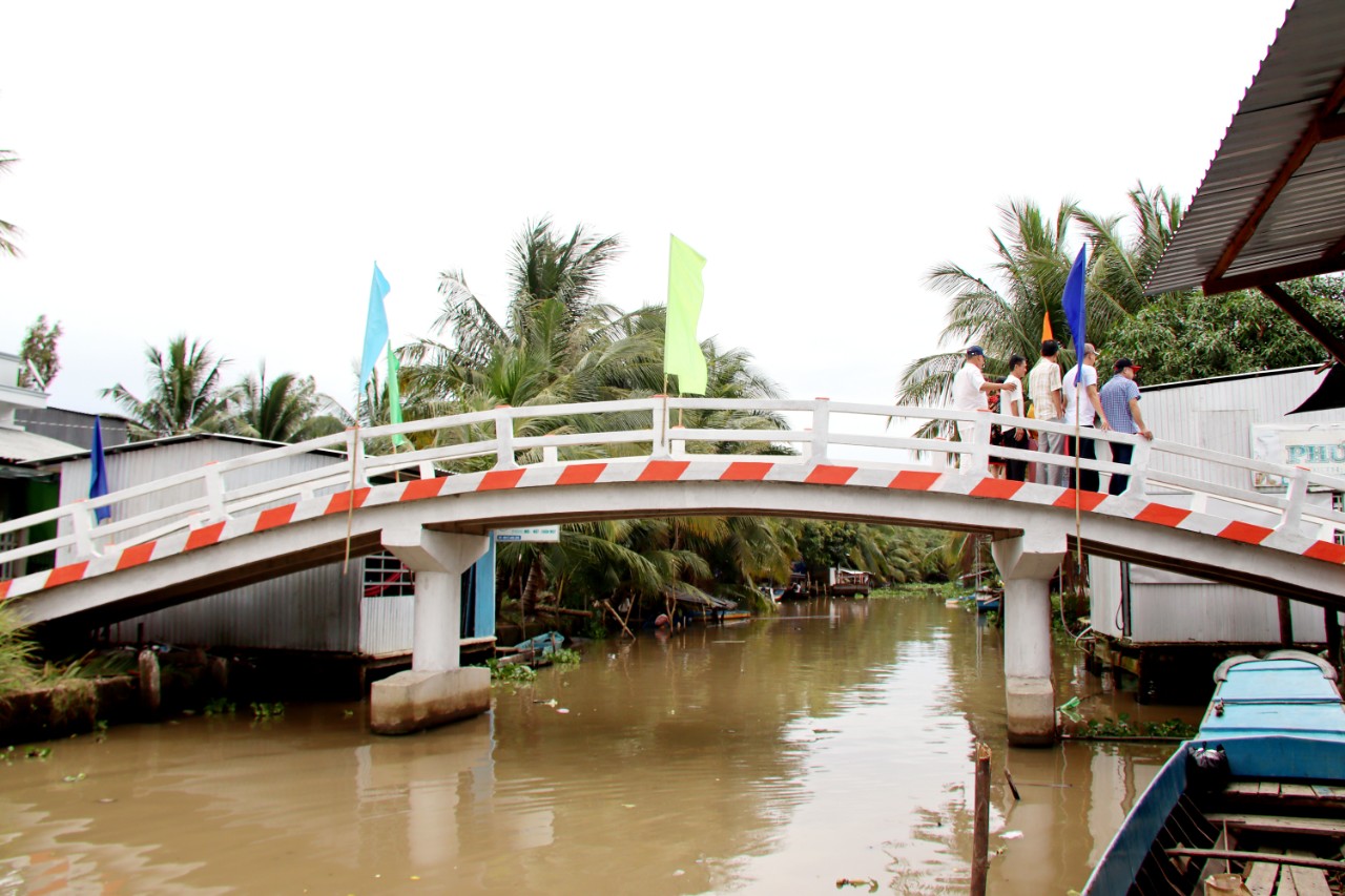 KHÁNH THÀNH CẦU NGÃ TƯ TRẢNG TRANH - HÒA AN, GIỒNG RIỀNG, KIÊN GIANG