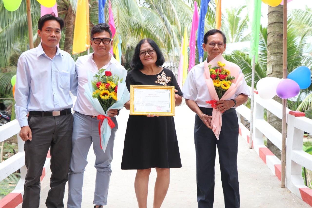 KHÁNH THÀNH CẦU HOÀNG HIỆP - TT CÁI NHUM, MANG THÍT, VĨNH LONG