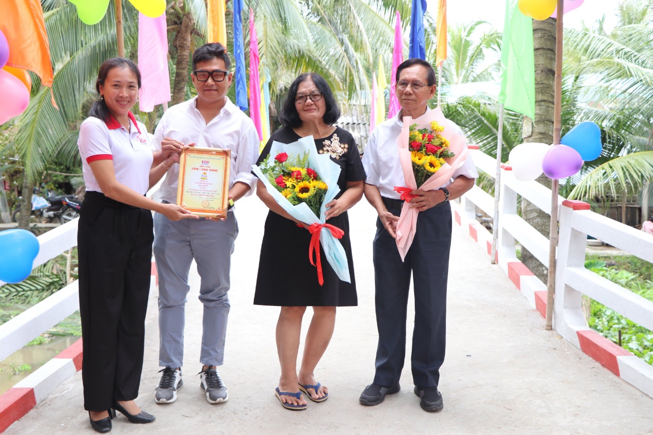 KHÁNH THÀNH CẦU HOÀNG HIỆP - TT CÁI NHUM, MANG THÍT, VĨNH LONG