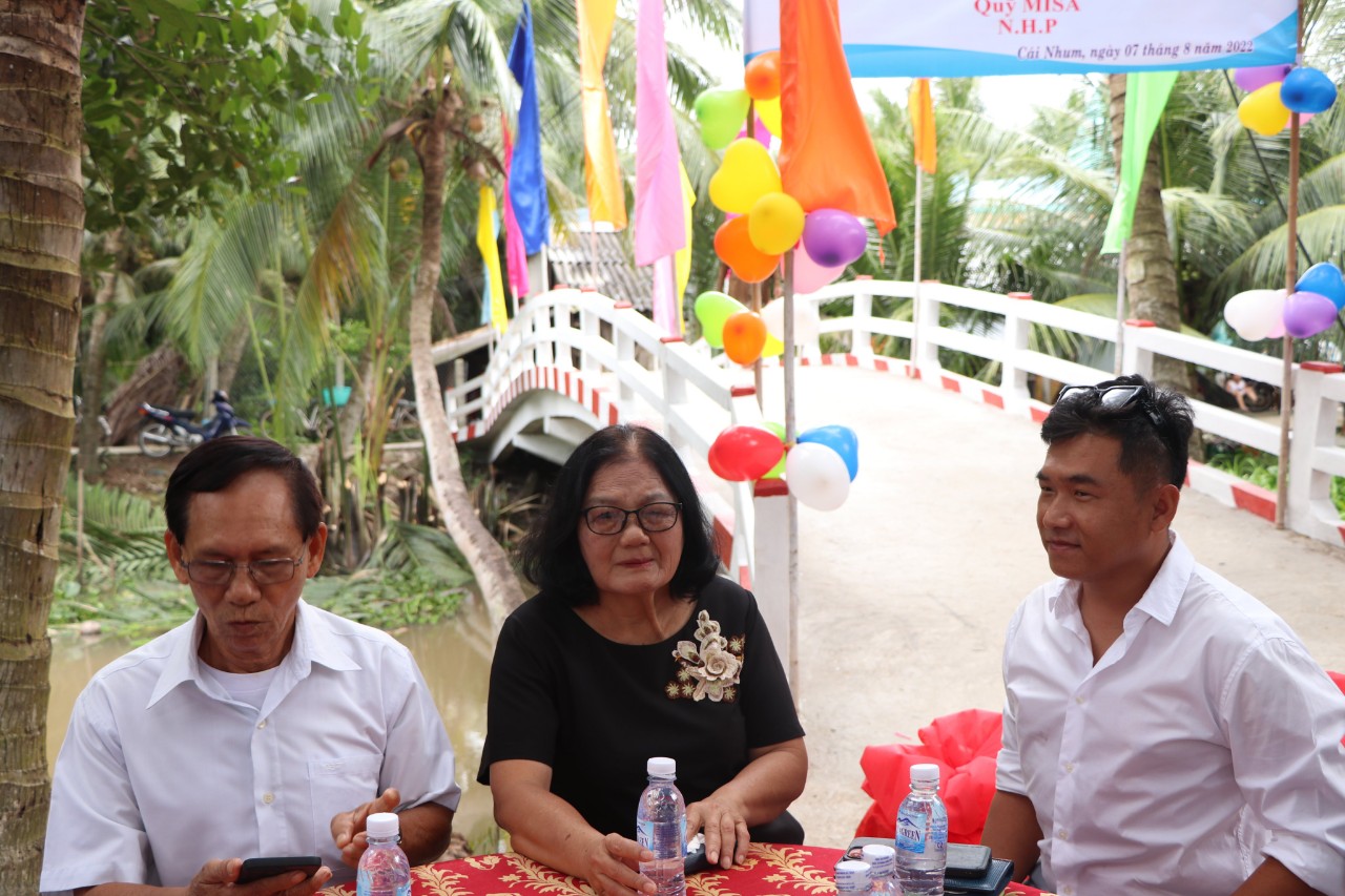 KHÁNH THÀNH CẦU HOÀNG HIỆP - TT CÁI NHUM, MANG THÍT, VĨNH LONG