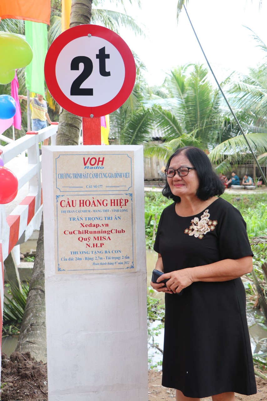 KHÁNH THÀNH CẦU HOÀNG HIỆP - TT CÁI NHUM, MANG THÍT, VĨNH LONG