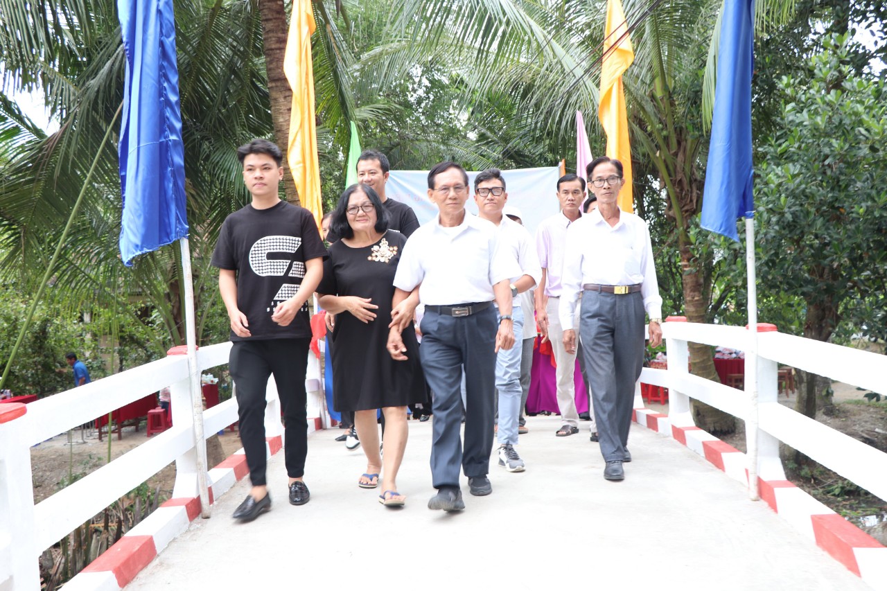 KHÁNH THÀNH CẦU HOÀNG HIỆP - TT CÁI NHUM, MANG THÍT, VĨNH LONG