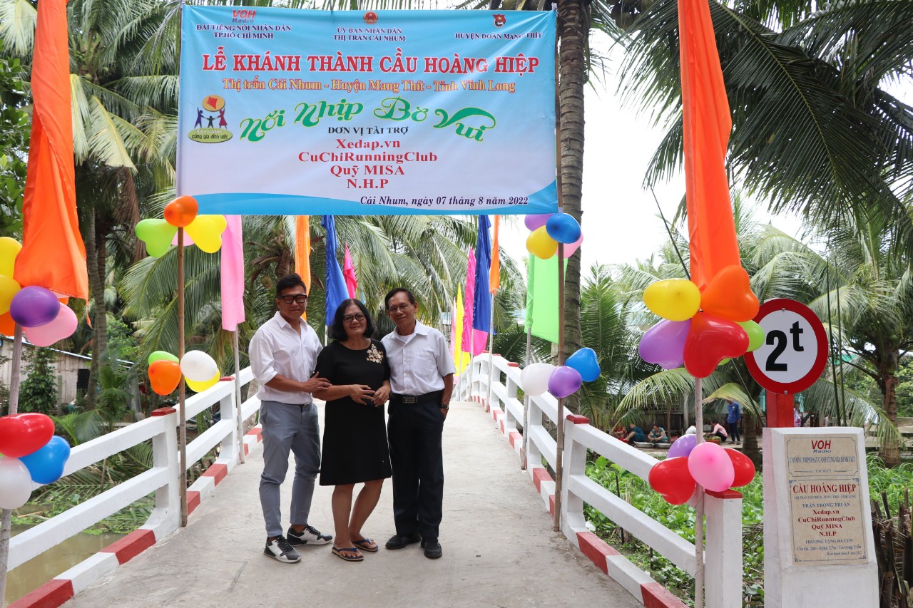 KHÁNH THÀNH CẦU HOÀNG HIỆP - TT CÁI NHUM, MANG THÍT, VĨNH LONG