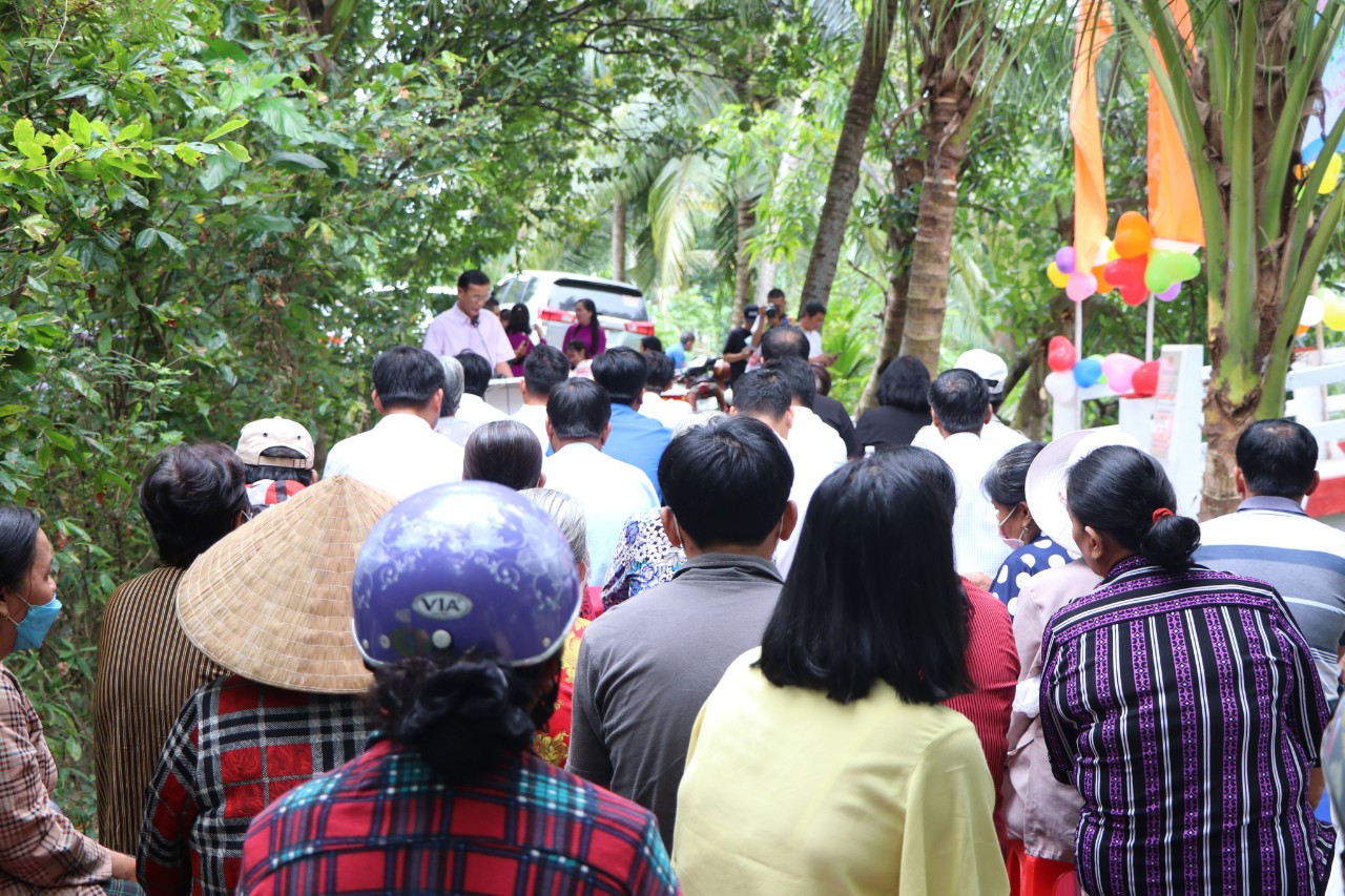 KHÁNH THÀNH CẦU HOÀNG HIỆP - TT CÁI NHUM, MANG THÍT, VĨNH LONG