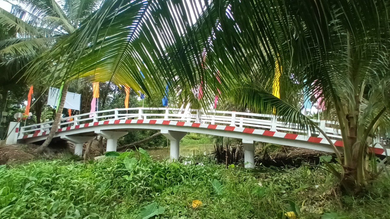 KHÁNH THÀNH CẦU HOÀNG HIỆP - TT CÁI NHUM, MANG THÍT, VĨNH LONG