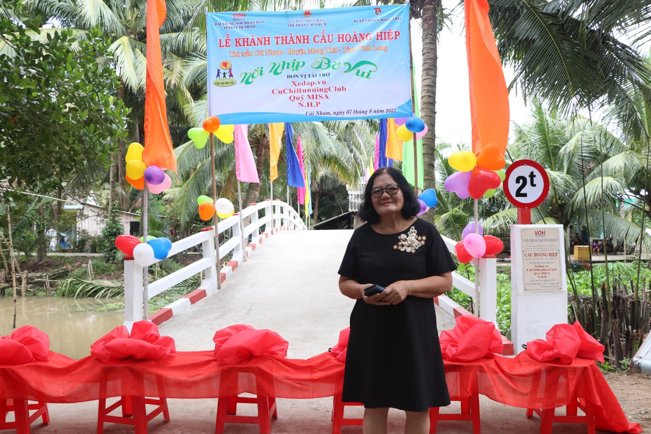 KHÁNH THÀNH CẦU HOÀNG HIỆP - TT CÁI NHUM, MANG THÍT, VĨNH LONG
