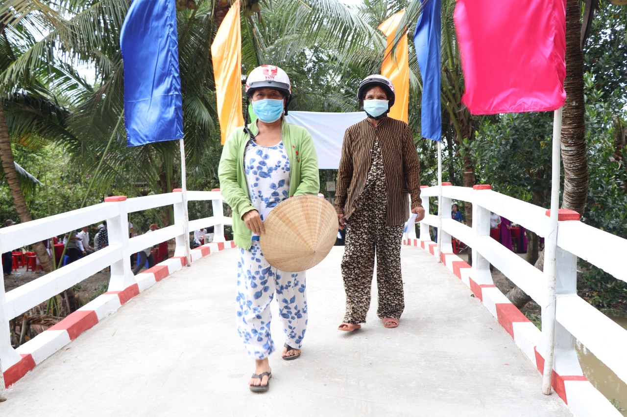 KHÁNH THÀNH CẦU HOÀNG HIỆP - TT CÁI NHUM, MANG THÍT, VĨNH LONG