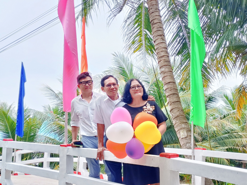 KHÁNH THÀNH CẦU HOÀNG HIỆP - TT CÁI NHUM, MANG THÍT, VĨNH LONG