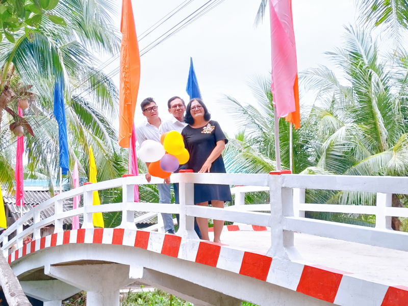 KHÁNH THÀNH CẦU HOÀNG HIỆP - TT CÁI NHUM, MANG THÍT, VĨNH LONG