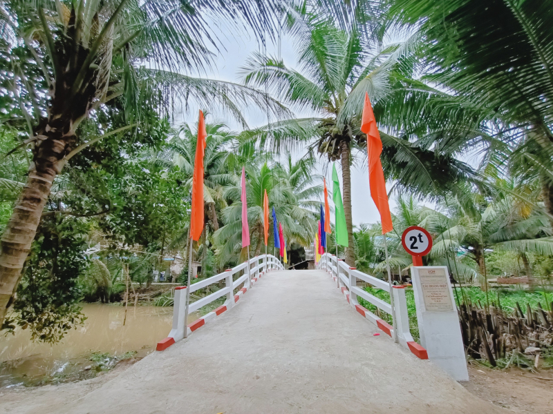 KHÁNH THÀNH CẦU HOÀNG HIỆP - TT CÁI NHUM, MANG THÍT, VĨNH LONG
