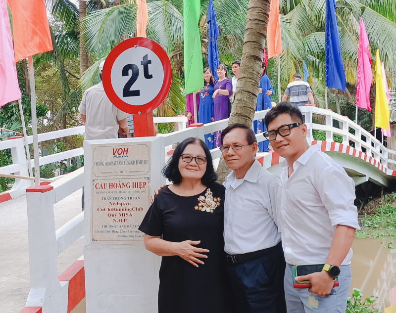 KHÁNH THÀNH CẦU HOÀNG HIỆP - TT CÁI NHUM, MANG THÍT, VĨNH LONG