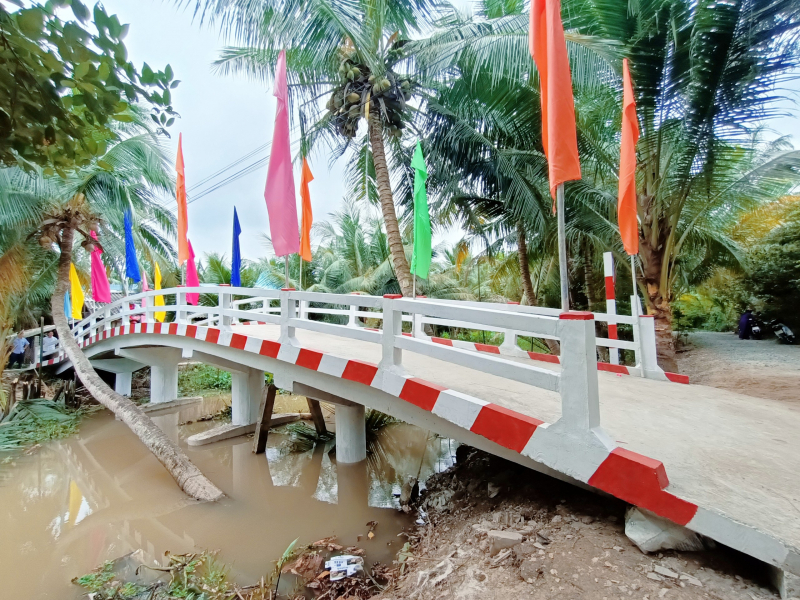 KHÁNH THÀNH CẦU HOÀNG HIỆP - TT CÁI NHUM, MANG THÍT, VĨNH LONG