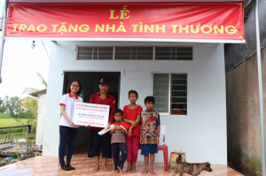 LỄ BÀN GIAO NHÀ TÌNH THƯƠNG - ANH LỢI - KIÊN GIANG