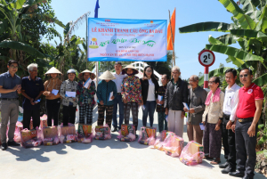 KHÁNH THÀNH CẦU ÔNG BA ĐẤU - XÃ HÒA AN, HUYỆN GIỒNG RIỀNG, TỈNH KIÊN GIANG