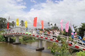 KHÁNH THÀNH CẦU THIỆN CHÍ - XÃ VĨNH PHÚ ĐÔNG, HUYỆN PHƯỚC LONG, TỈNH BẠC LIÊU