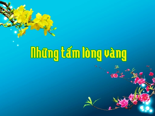 Những tấm lòng vàng đợt 4 - Tháng 12/2016